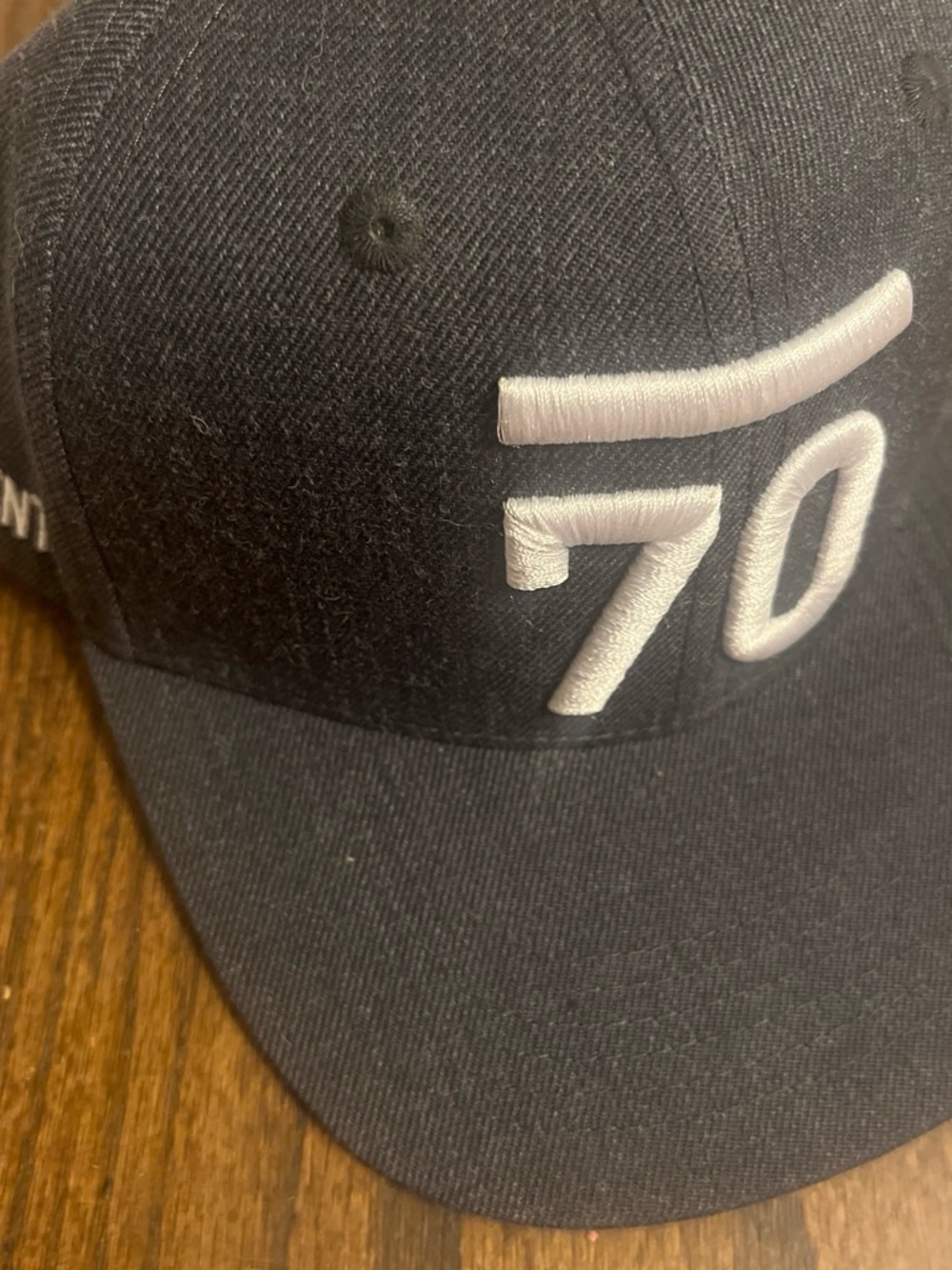 Sub 70 Golf SnapBack Baseball Cap with White '70' Embroidery